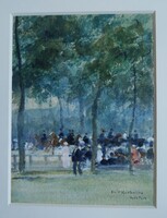 Hyde Park by Emile Hoeterickx 1880'