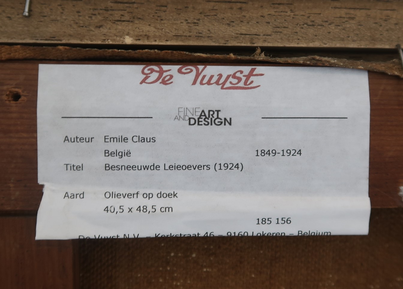 CLAUS Emile