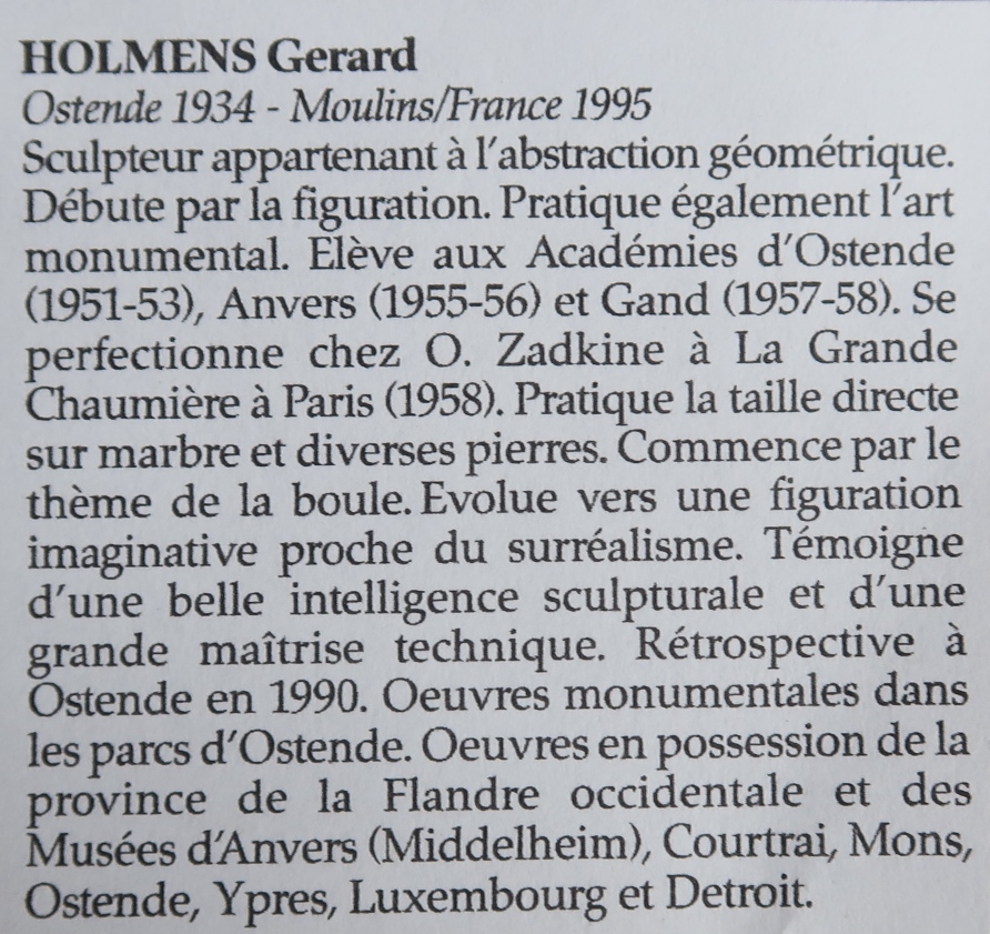 HOLMENS Gerard